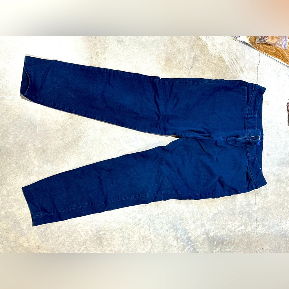 Old navy pixie cut pants. Navy blue. Size 12.
